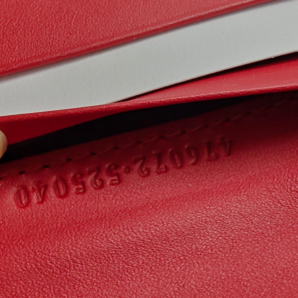 Multicolor Leather Queen Margaret Wallet