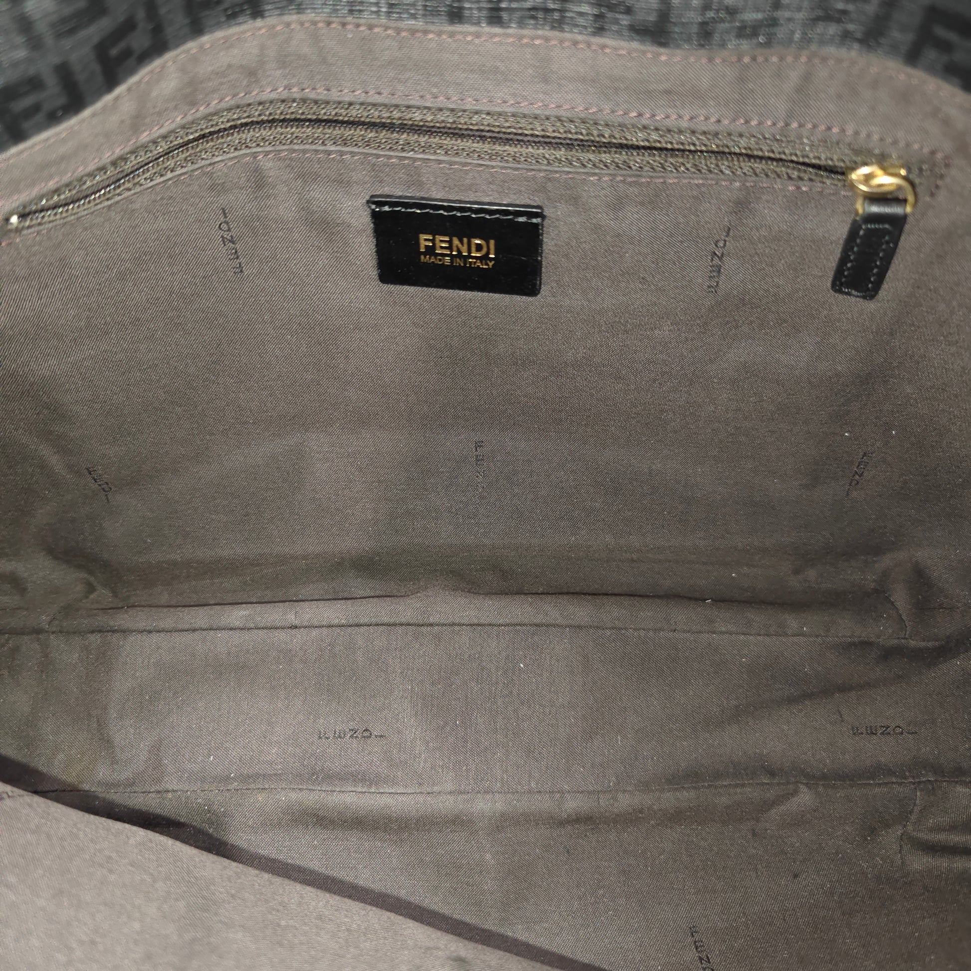 Black Zucchino Canvas Hobo