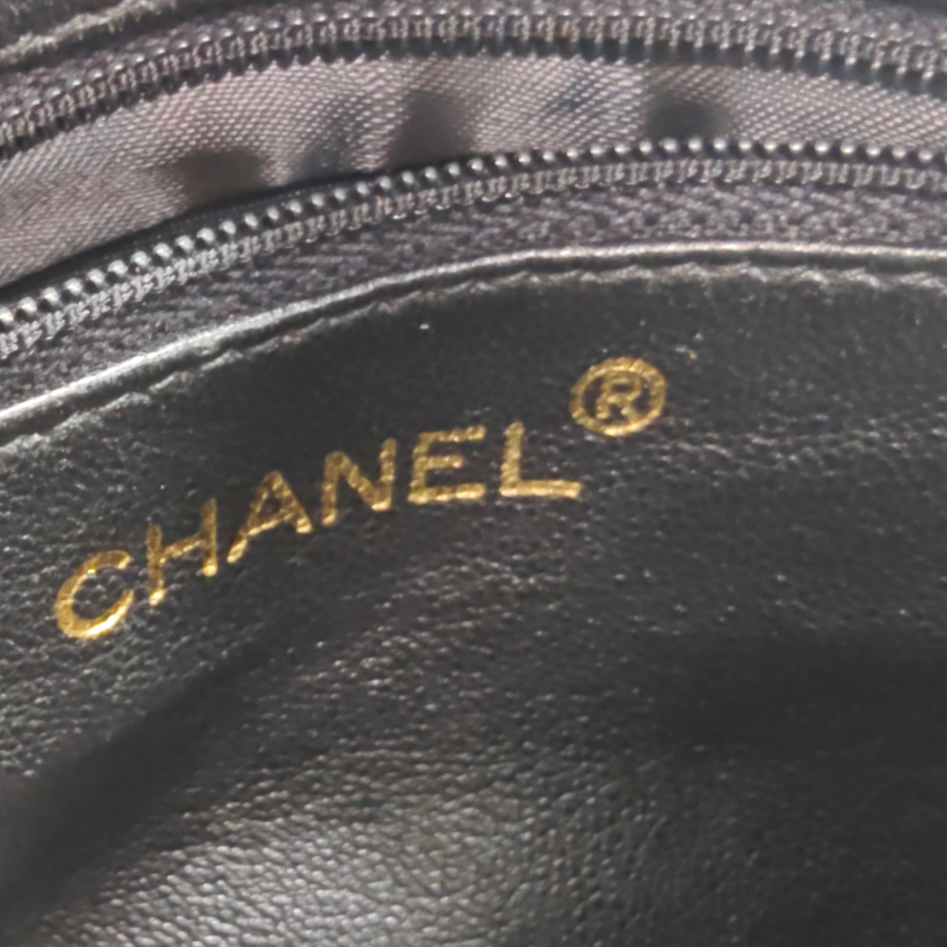 1992 CC diamond-quilted shoulder bag
