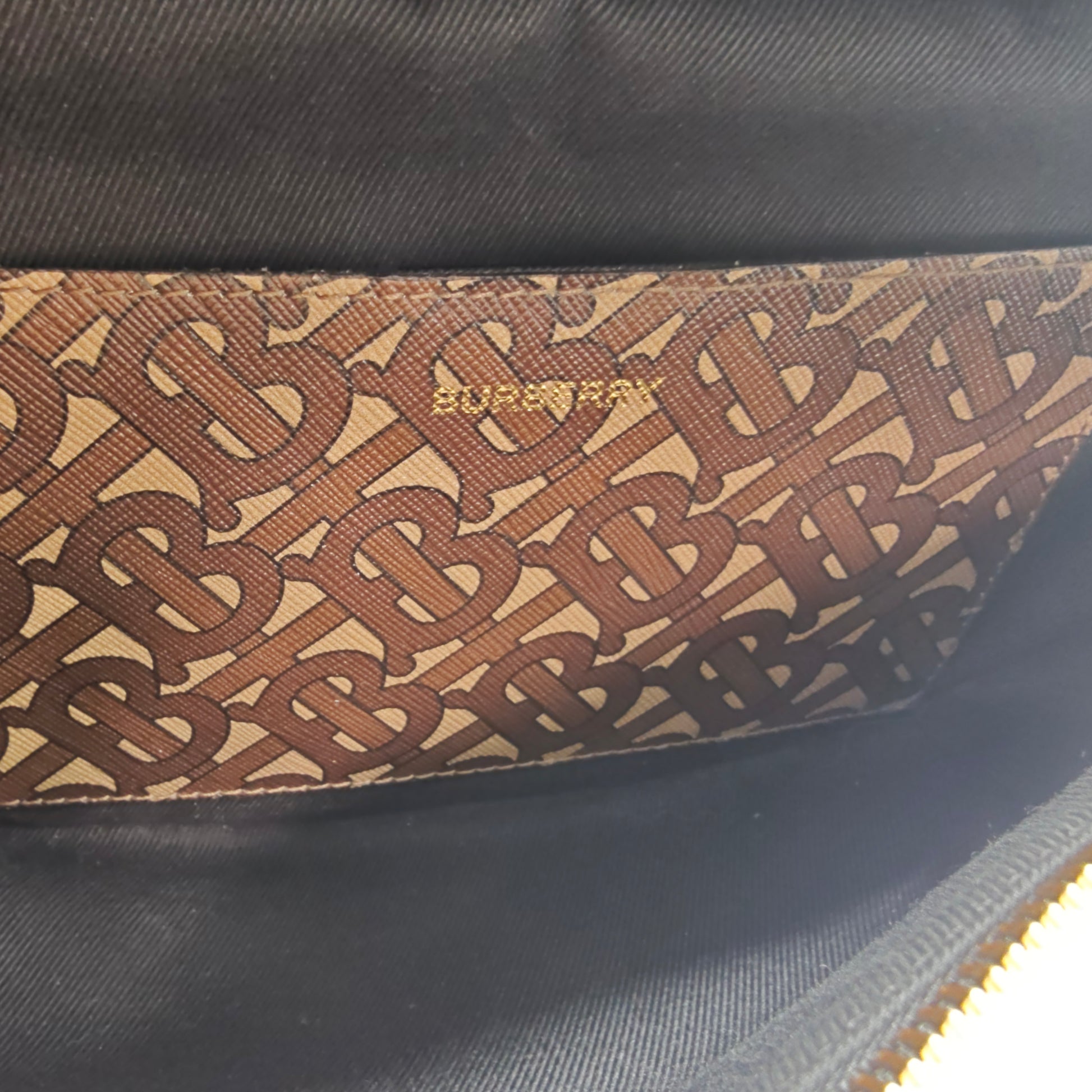 Monogram Print Belt Bag / Fanny Pack