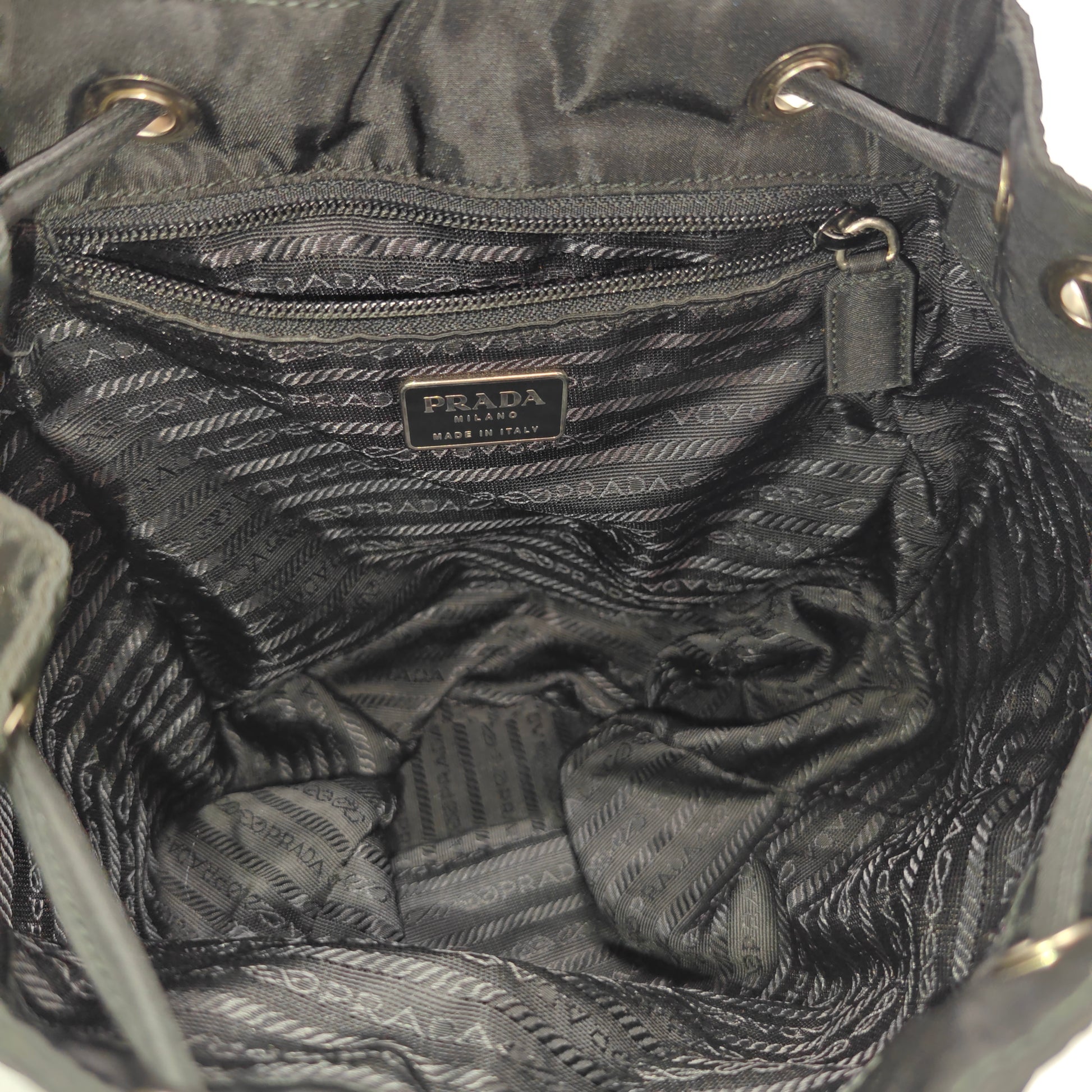 Prada Vela Nylon Backpack