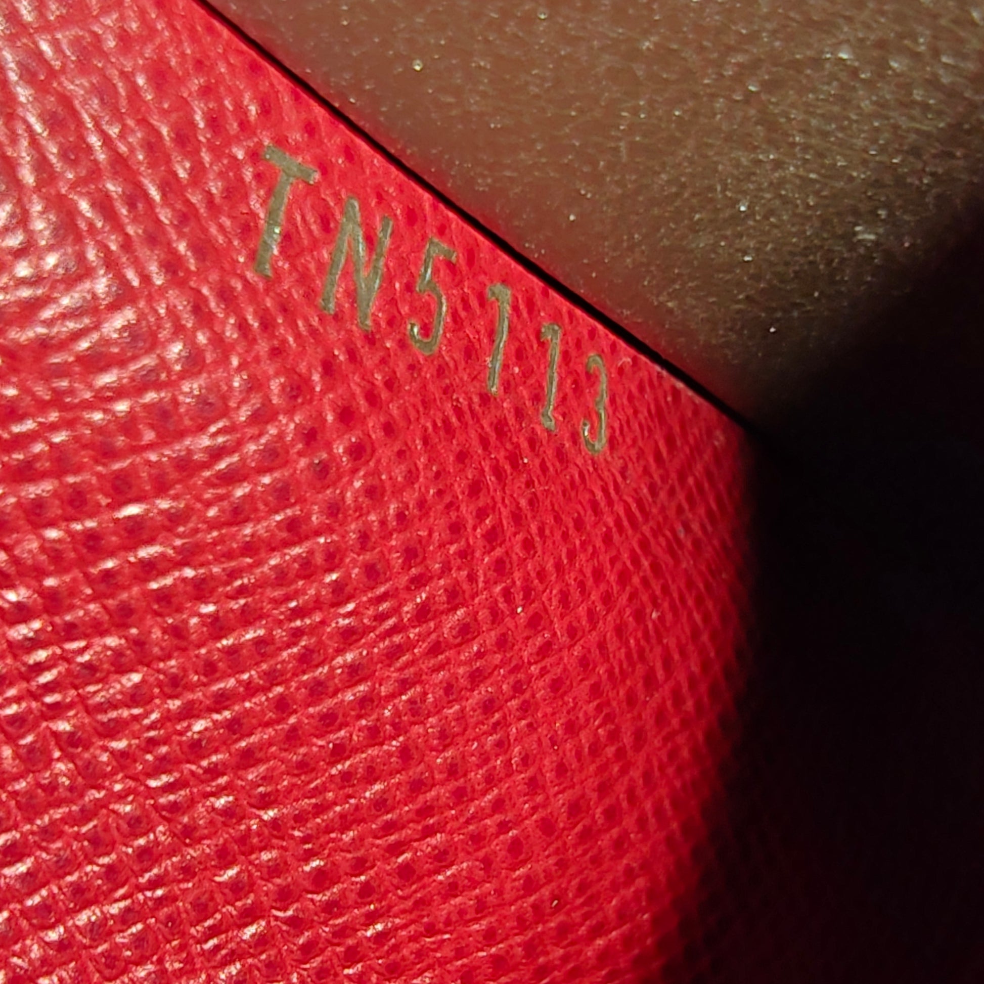 Monogram Josephine Wallet Red
