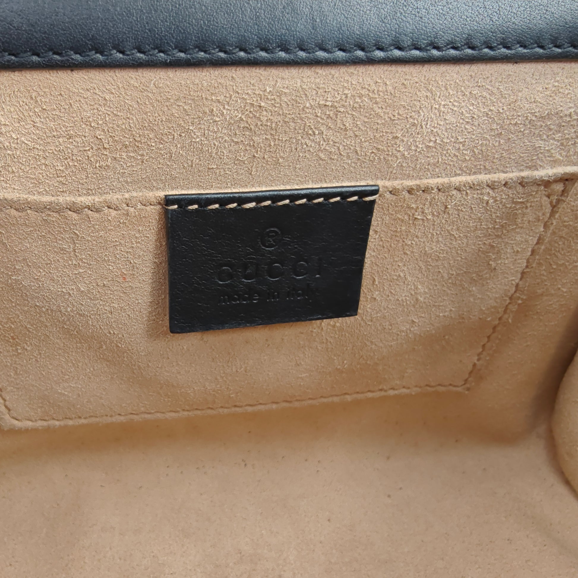 Padlock Shoulder Bag Printed GG Coated Canvas Small