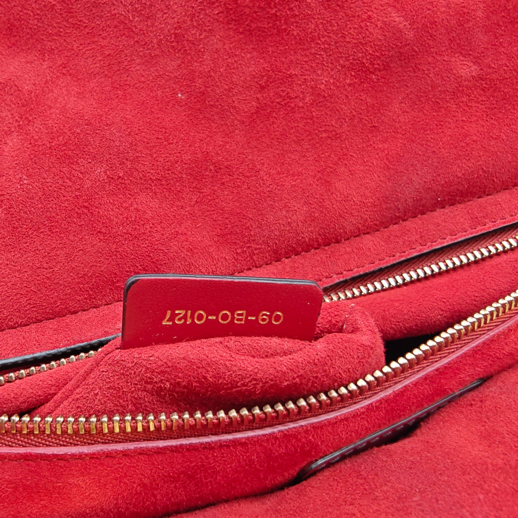 Supple Lady Dior Bag Cannage Studded Lambskin Medium