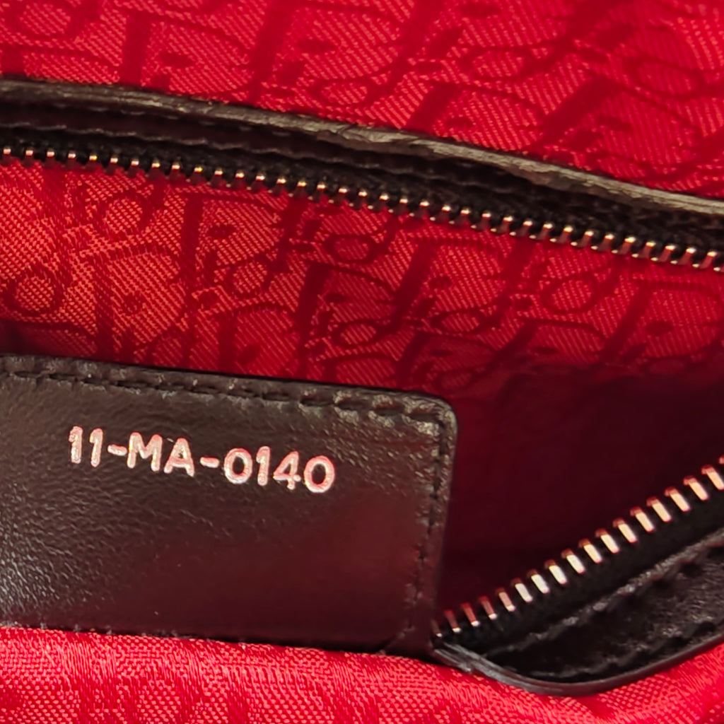 Lady Dior Bag Cannage Quilt Lambskin Large
