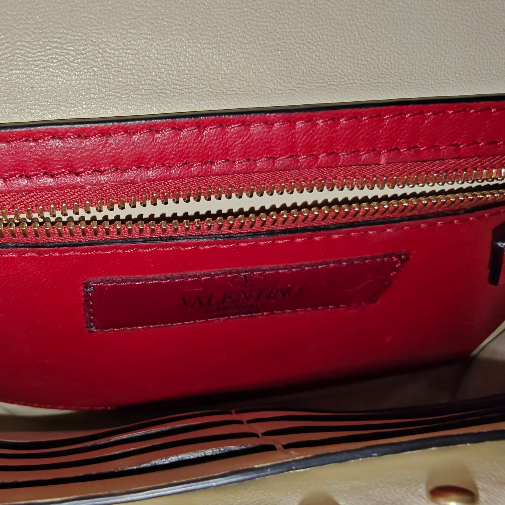 Nappa Rockstud Spike Wallet on Chain twins