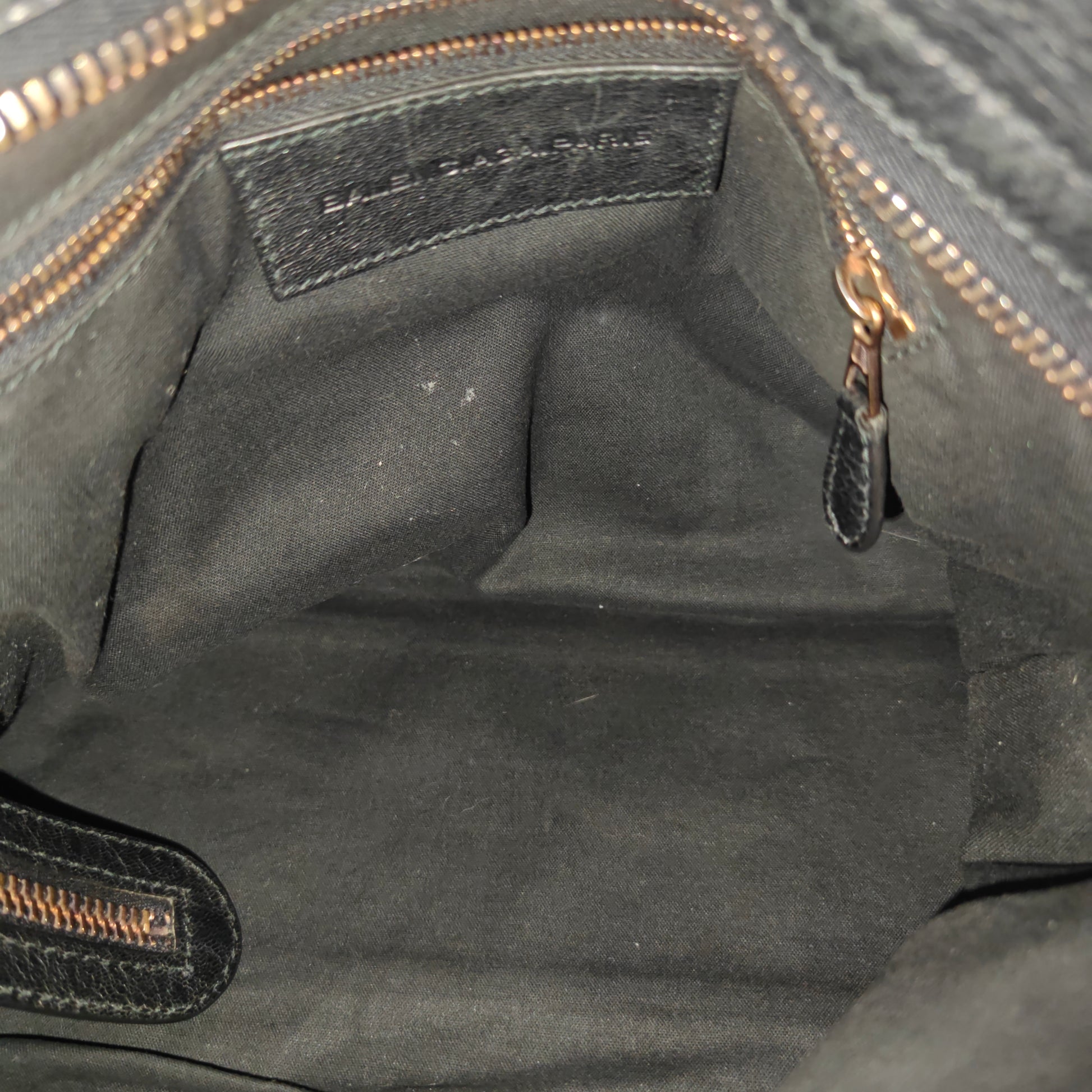 Agneau Giant 21 Rose Gold Hardware City Black twins