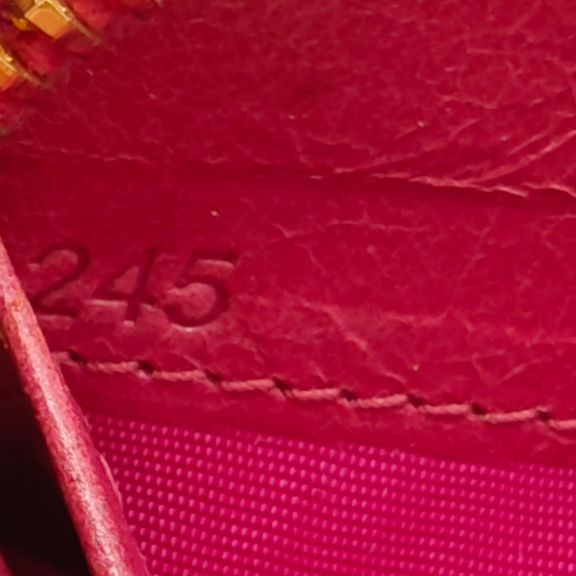 Continental Wallet Matelasse Leather