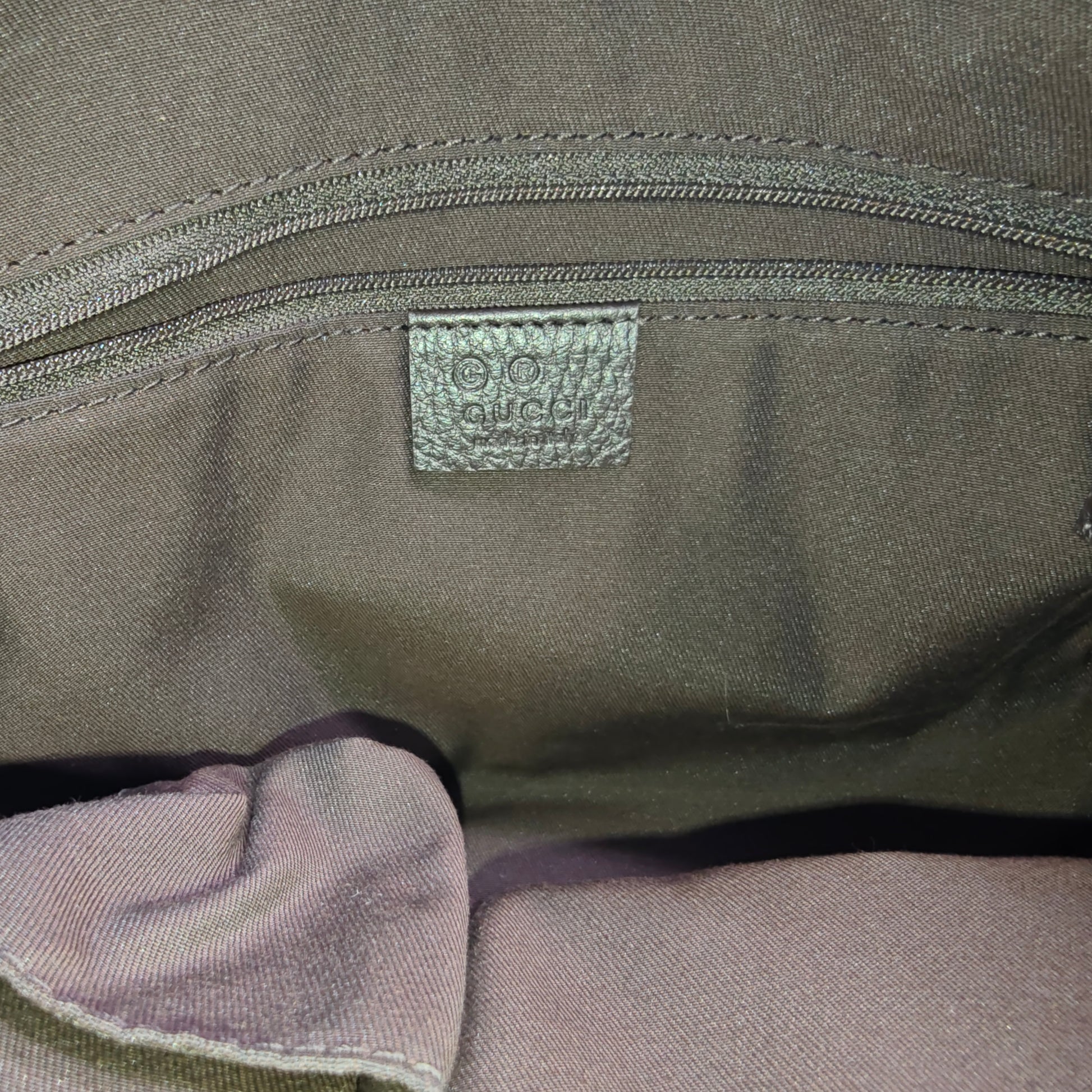 Abbey D-Ring Hobo GG Denim Medium