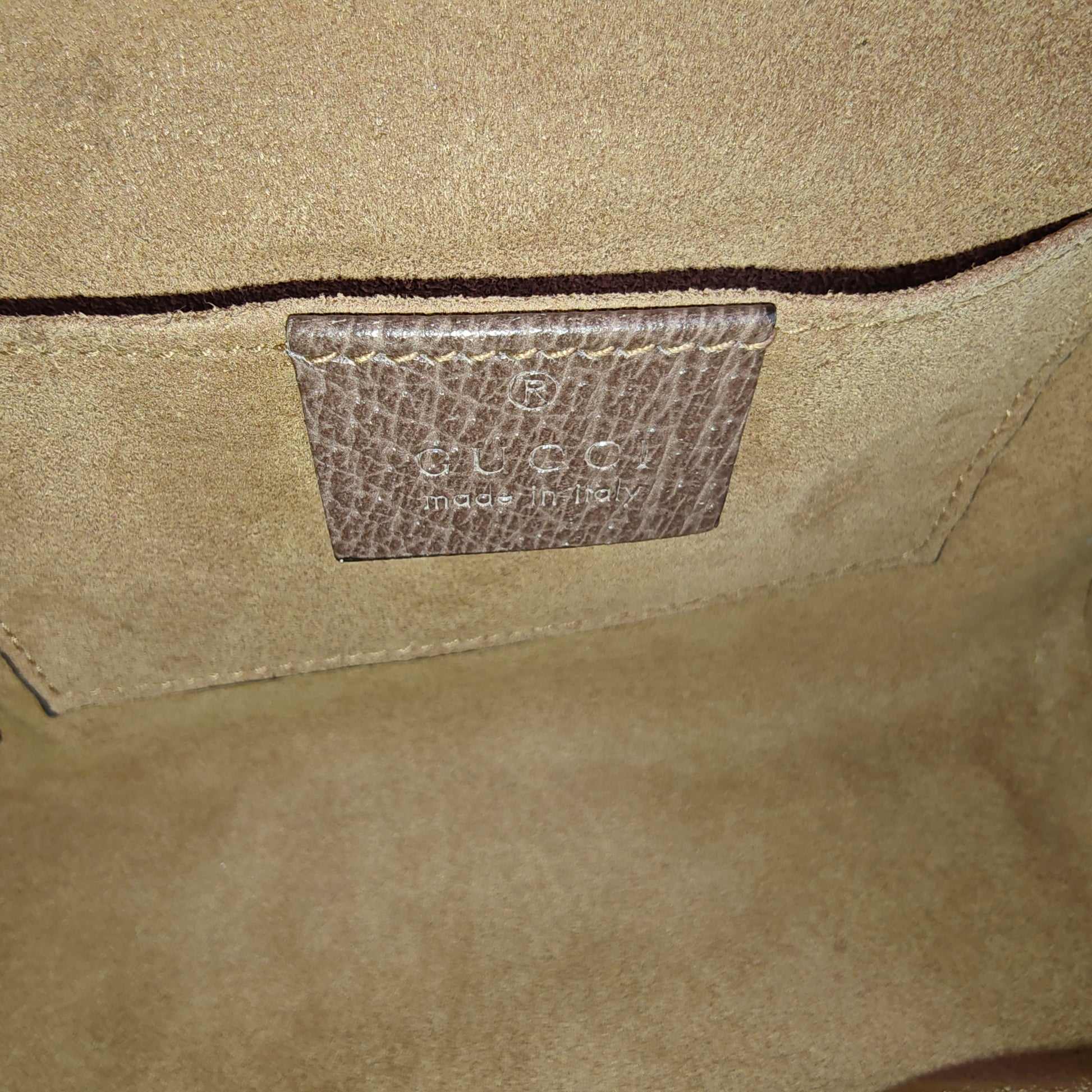 Padlock Shoulder Bag Tian Print GG Coated Canvas Small