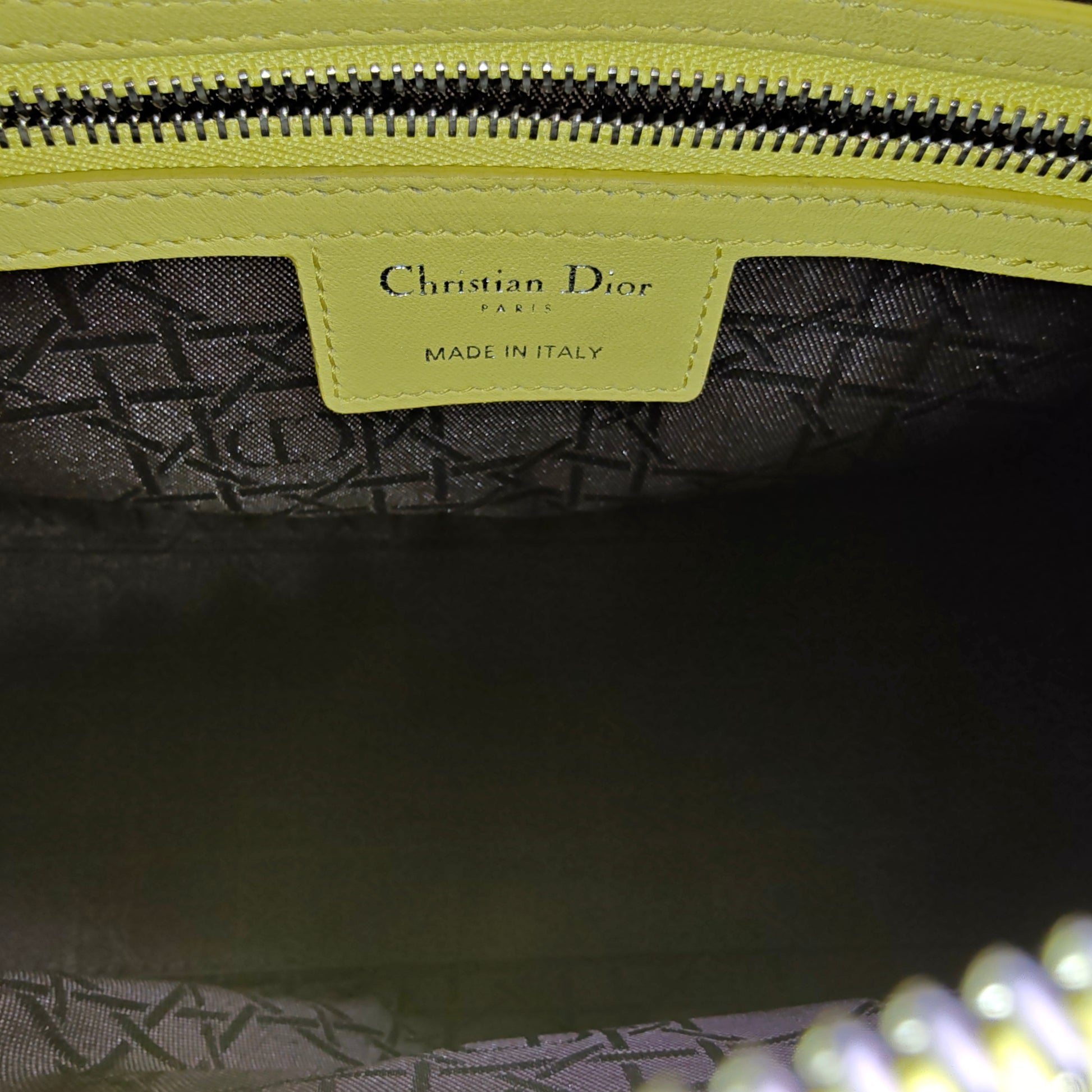 Lady Dior Bag Cannage Quilt Lambskin Medium