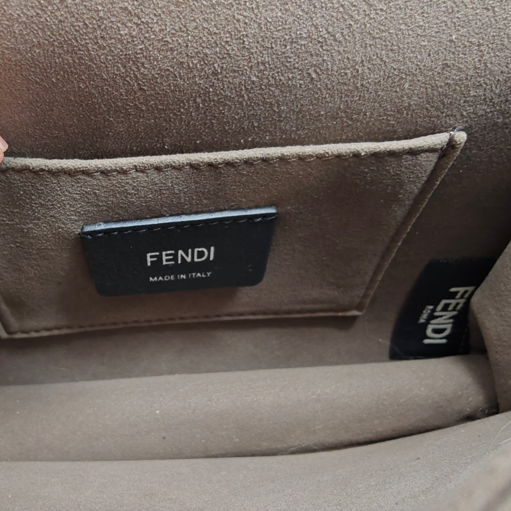 Kan I Bag Studded Printed Leather Small