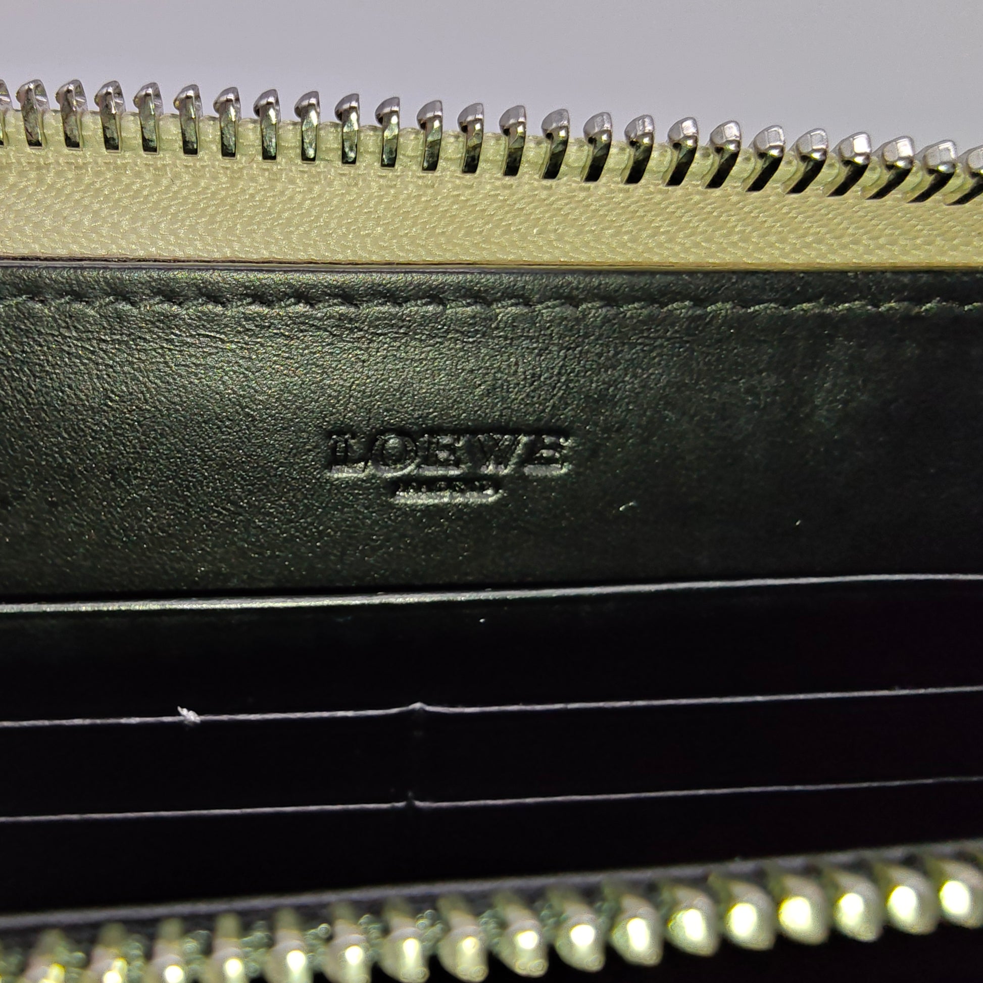 Cow Leather Wallet Women's Light Oat Gisel