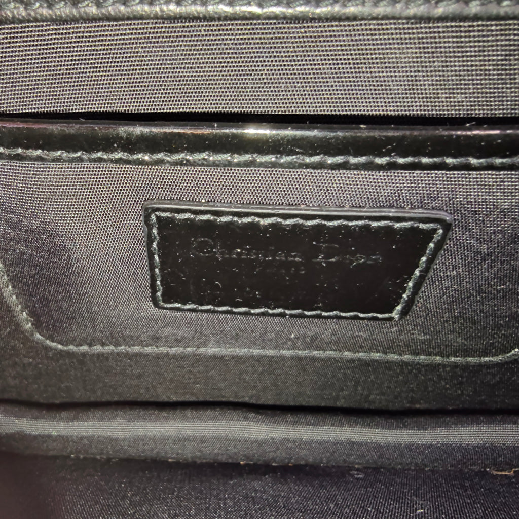 Lady Dior Clutch on Chain Cannage Quilt Patent