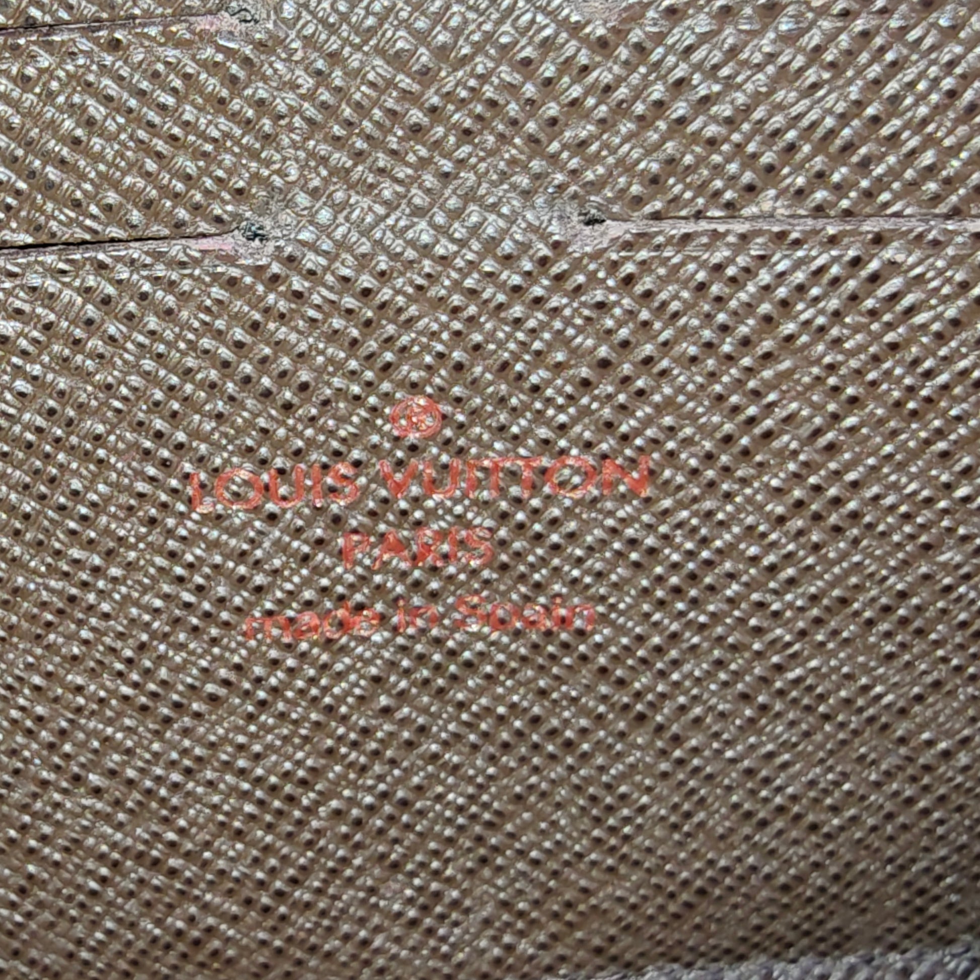 Damier Canvas Sistina Portefeuille Wallet