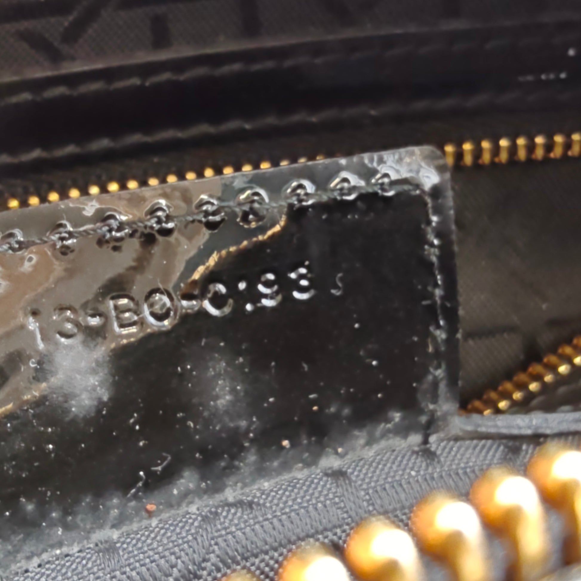 Lady Dior Bag Cannage Quilt Patent Large