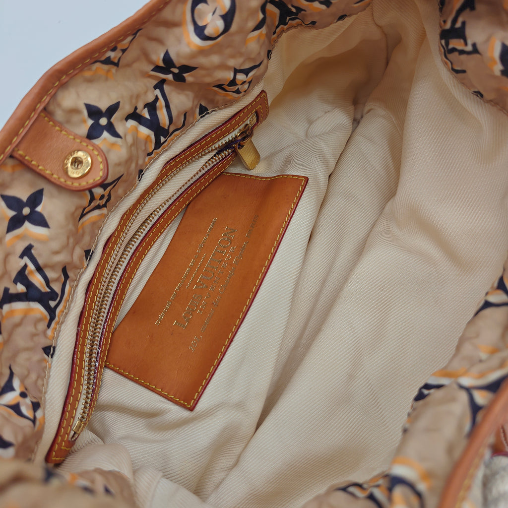 Bulles Handbag Monogram Nylon MM Twins