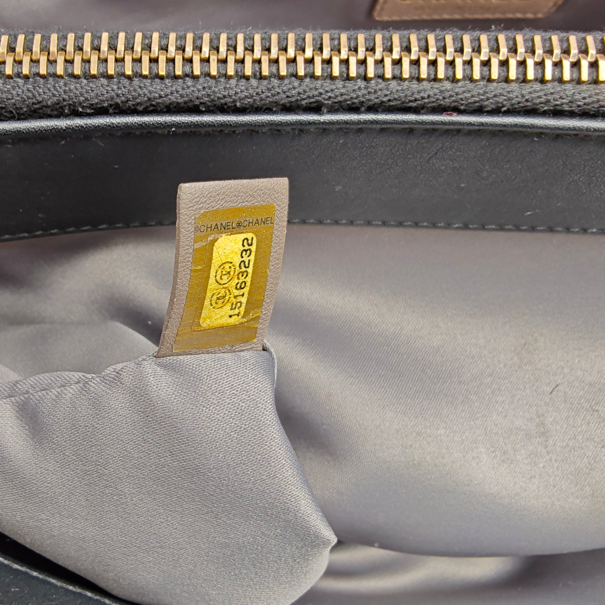 Triptych Quilted Calfskin Shoulder Bag