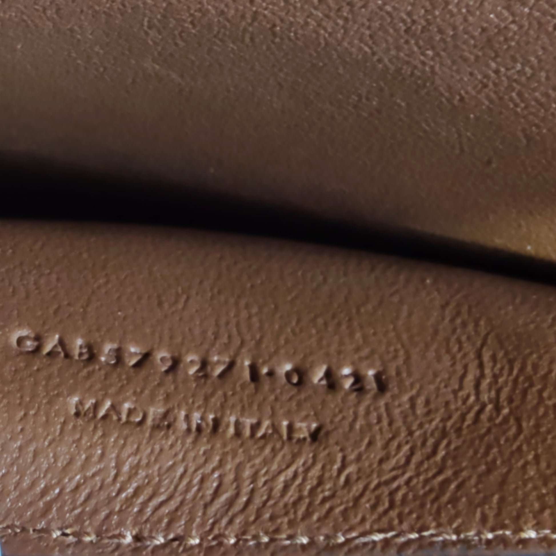 Manhattan Shoulder Bag Box Brick/Dark Ebene GHW twins