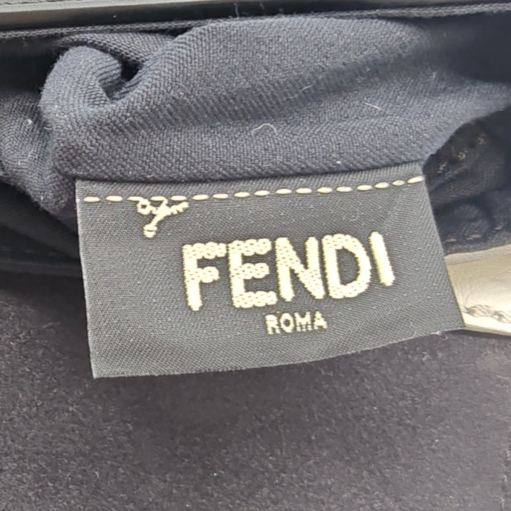 3Baguette Shoulder Bag Black Twins