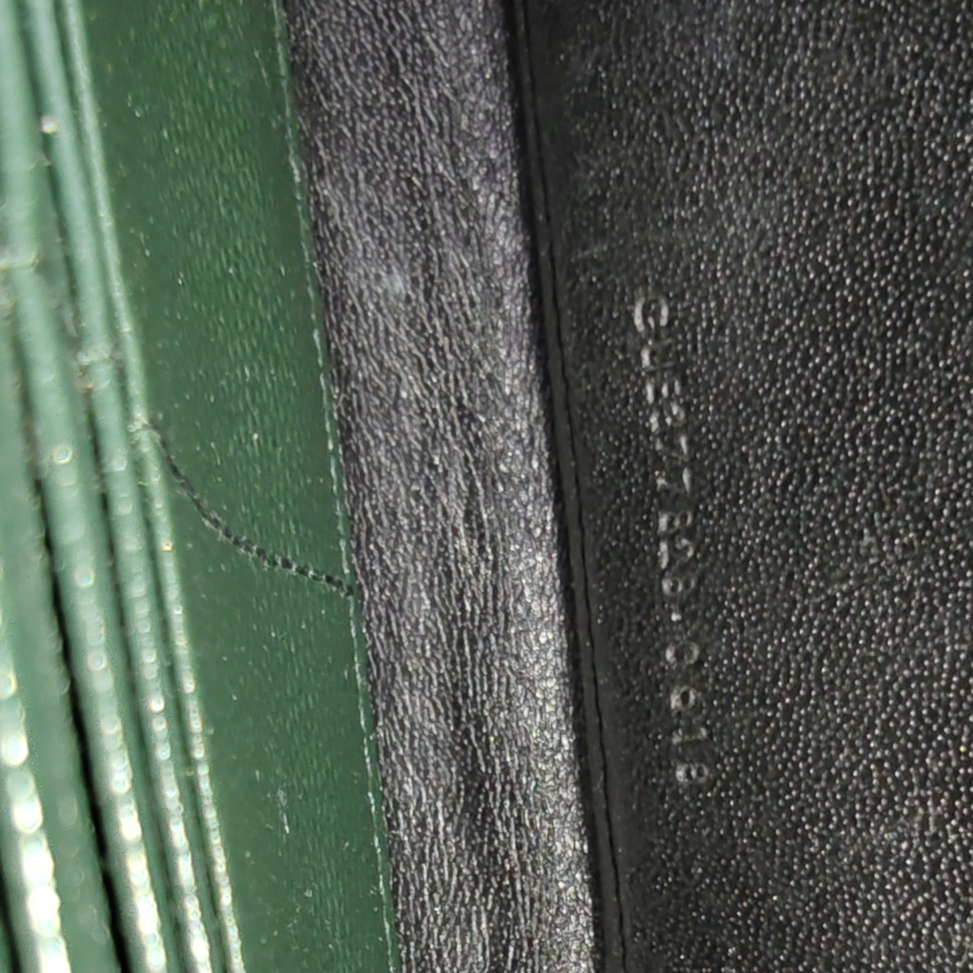 Classic Monogram Wallet on Chain Matelasse Chevron Leather Small  Twins