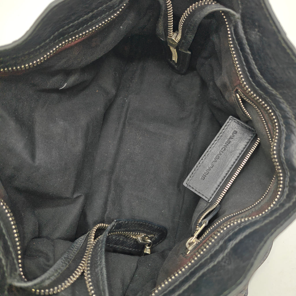 Balenciaga GSH City Giant Silver Hardware - Black twins