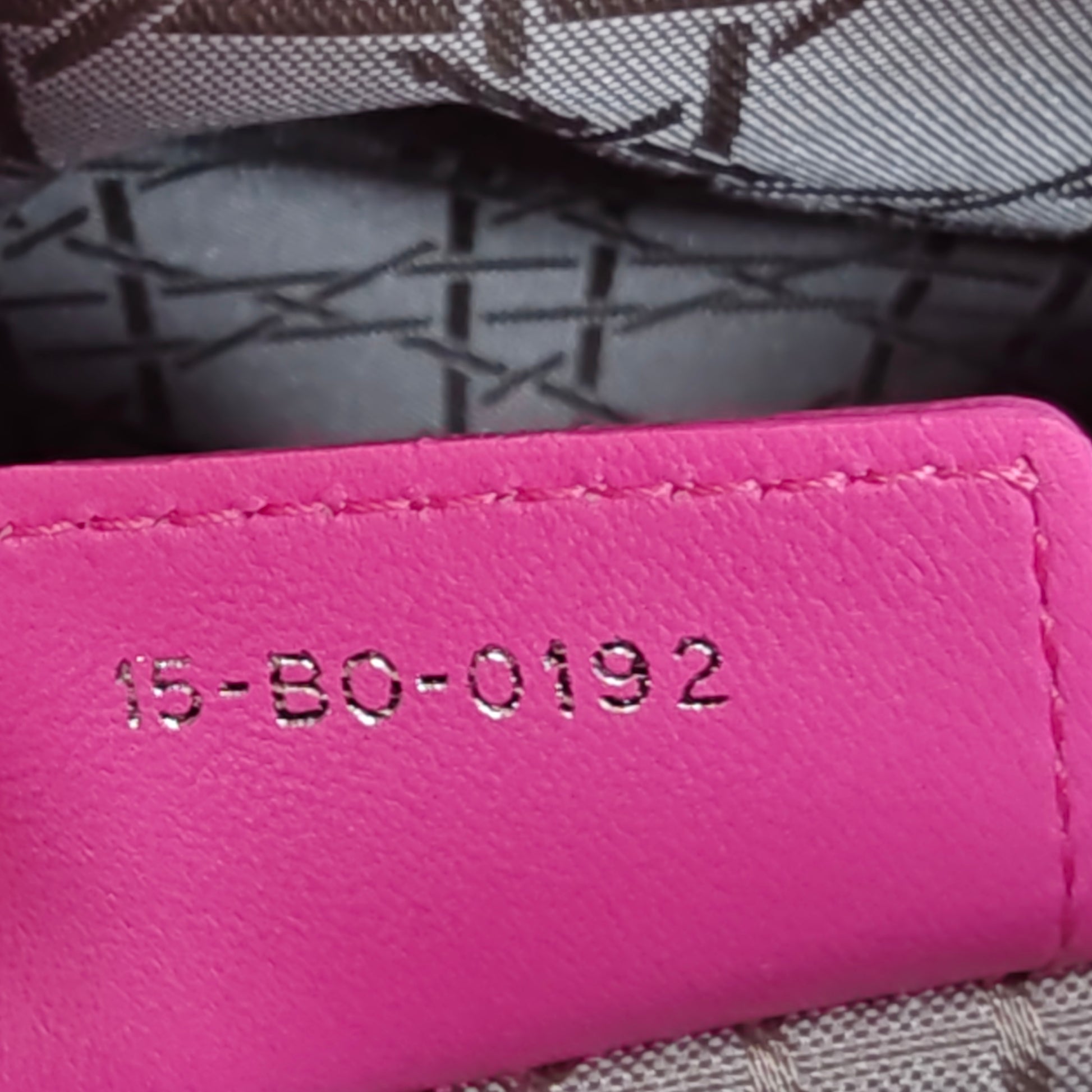 Rose Sorbet Cannage Quilted Lambskin Leather Large Lady Dior Bag twins