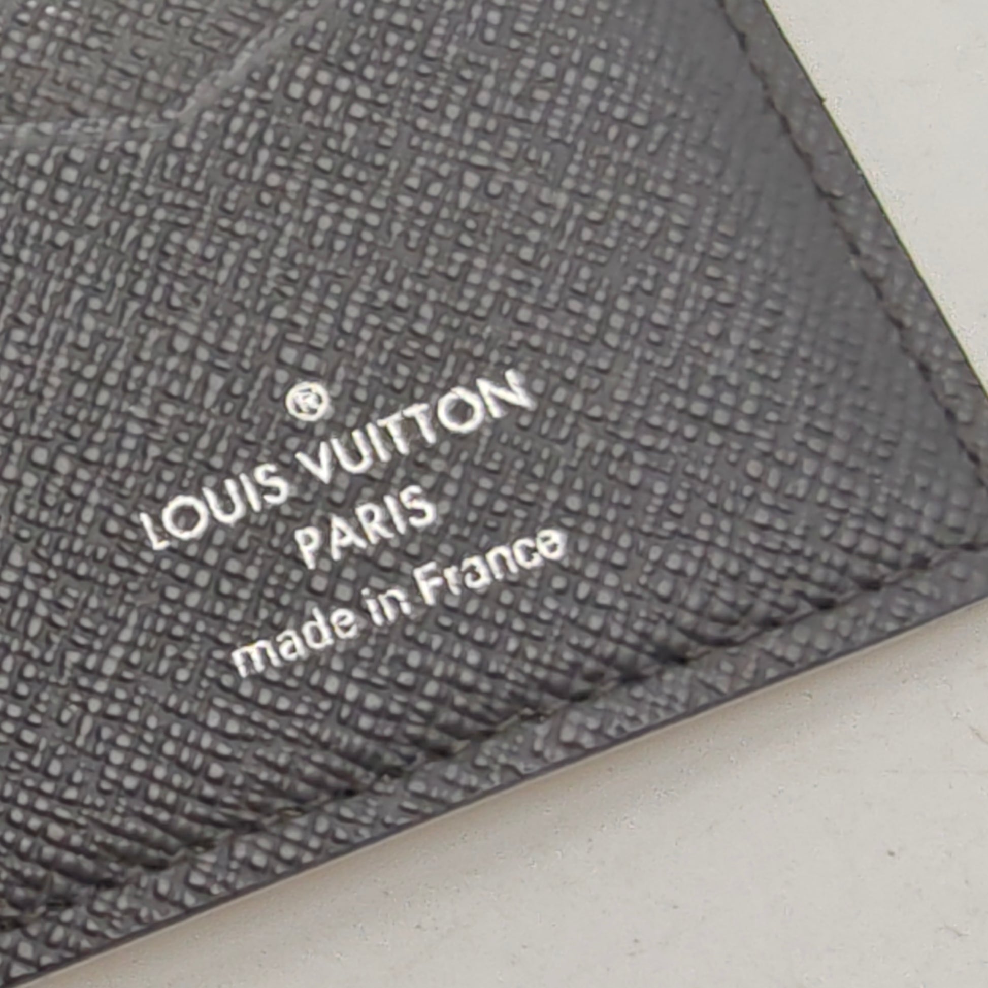 Damier Graphite Canvas Envelope Business Card Holder twins