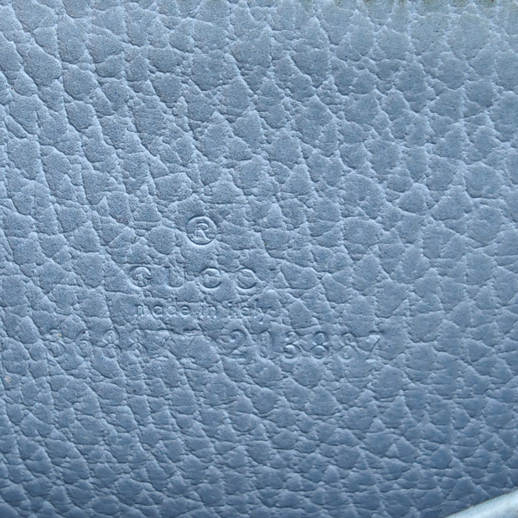 Gucci blue wallet twins