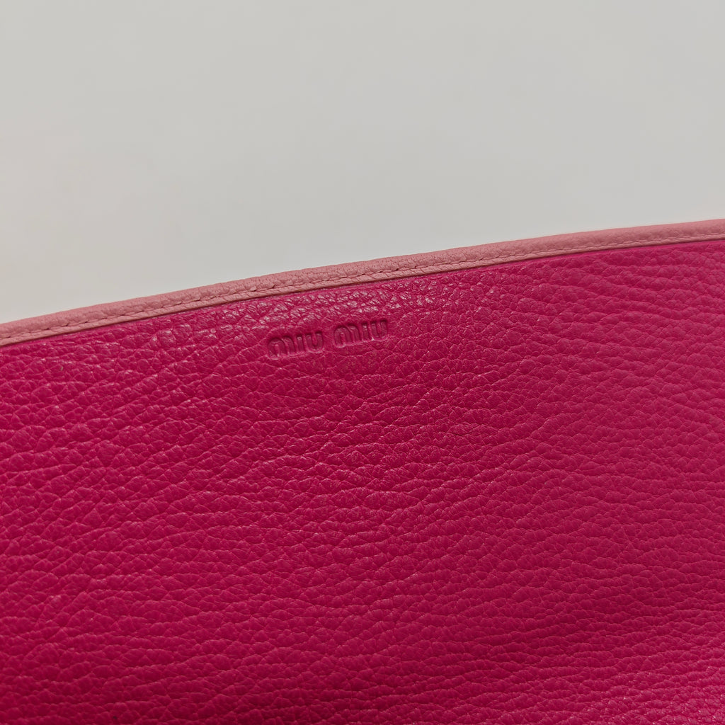 Madras Long Flap Wallet Twins