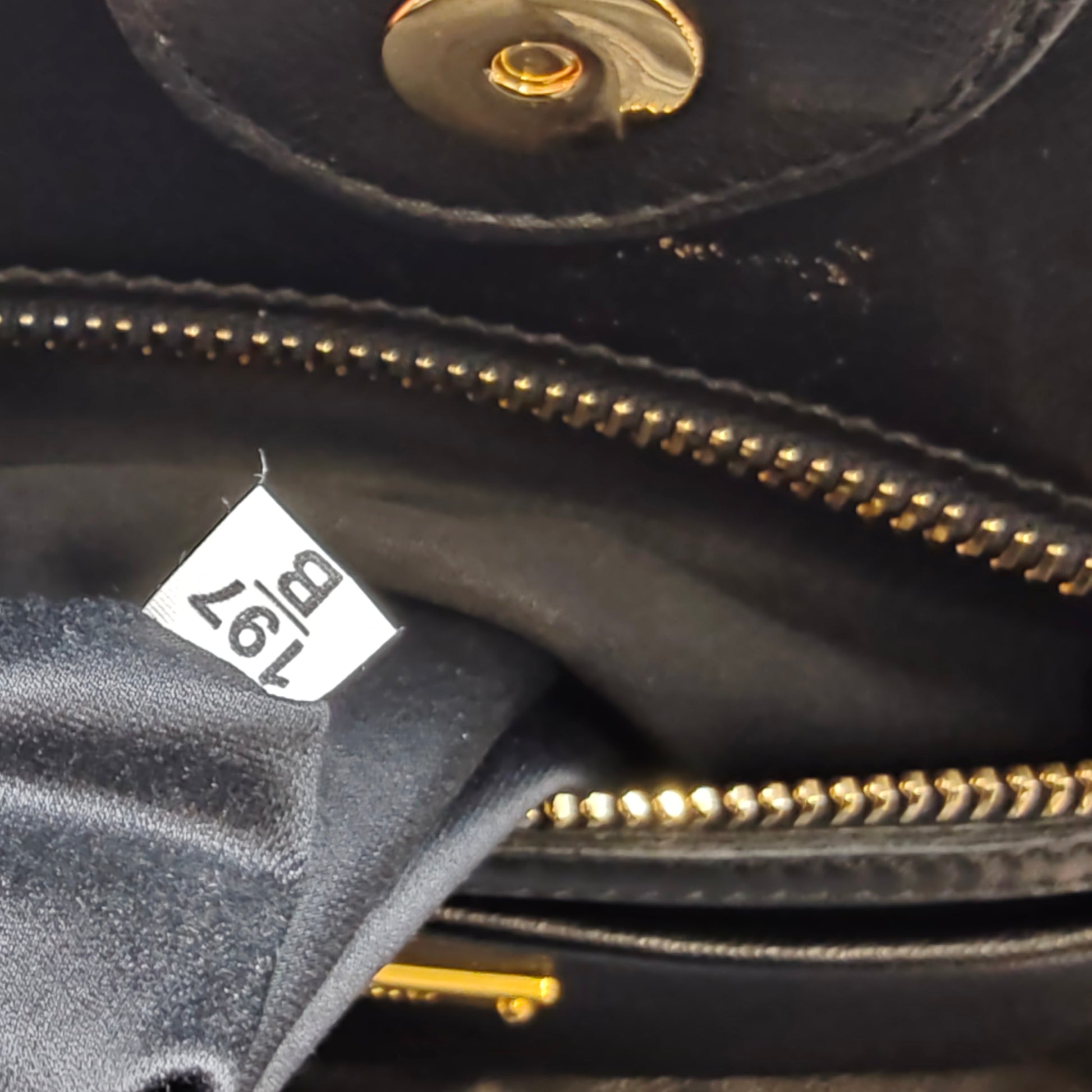 Biker Convertible Tote Grommet Embellished Leather Small Twins