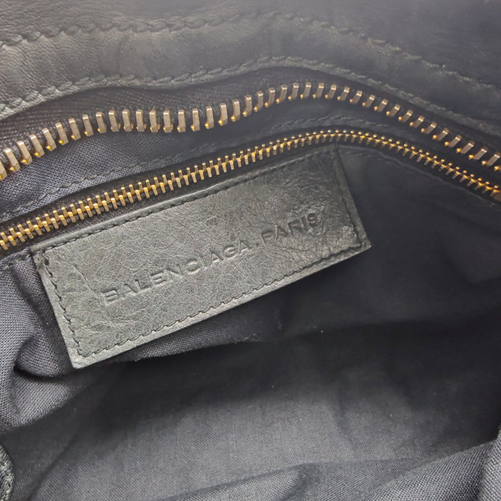 Balenciaga Giant Black Leathe Twins