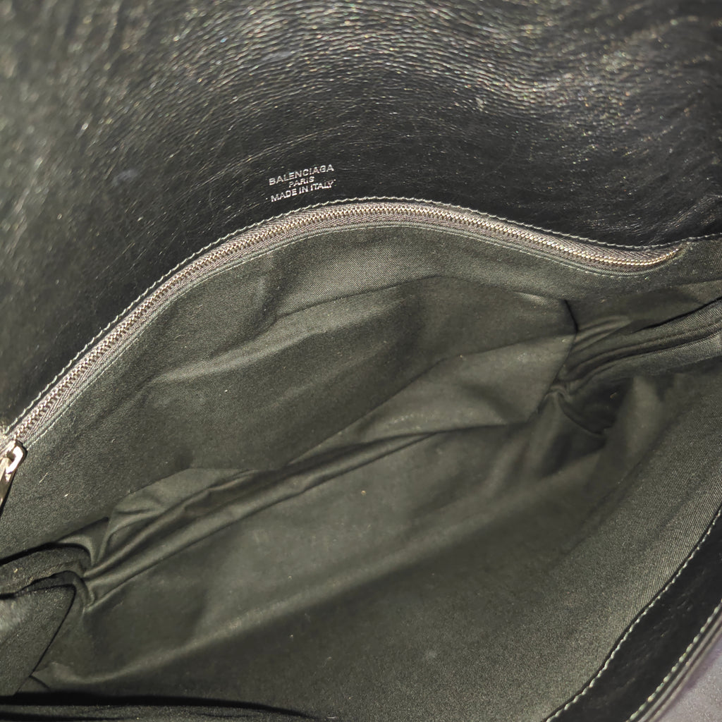 Black - medium BB Soft Flap shoulder bag twins