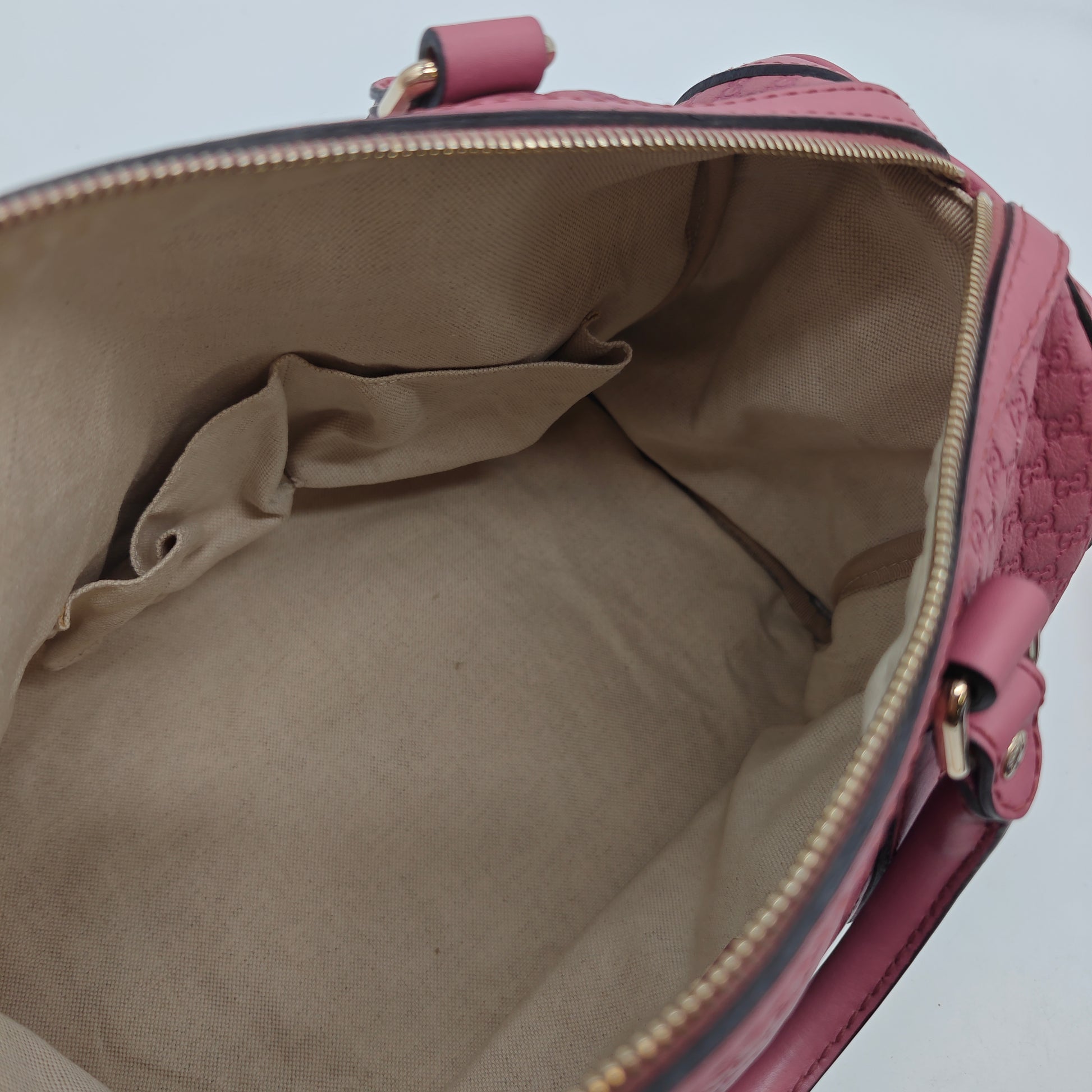 Joy Boston Bag Microguccissima Leather Medium