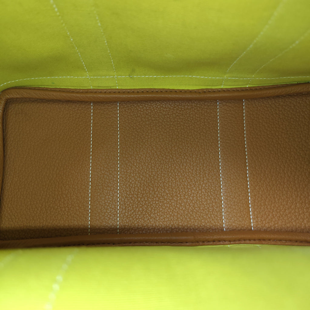 Garden Party Tote Toile and Leather 30 Twins