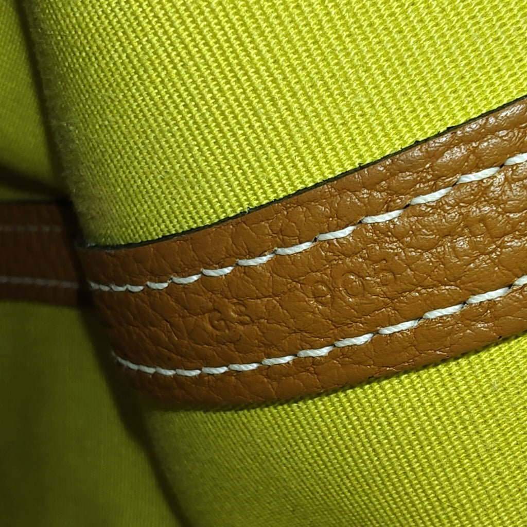 Garden Party Tote Toile and Leather 30 Twins