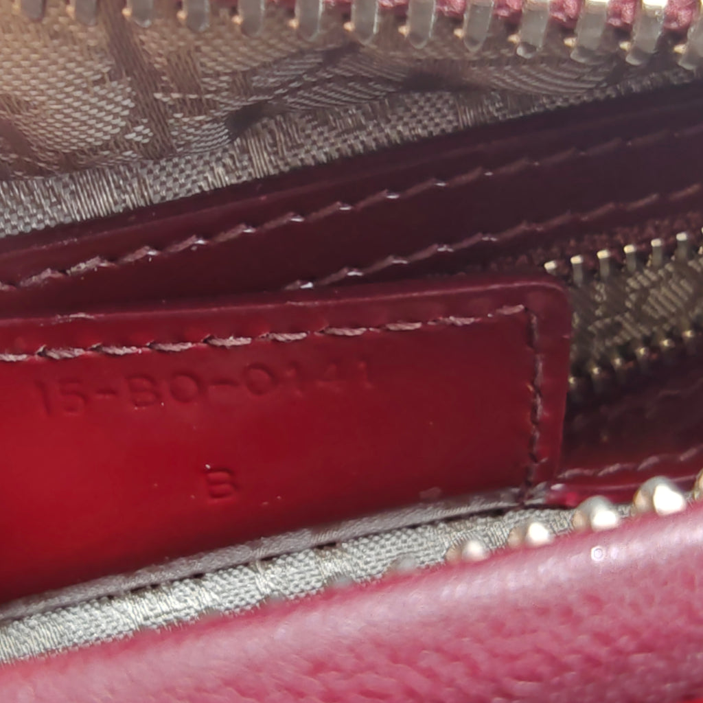 Lady Dior Bag Cannage Quilt Patent Medium