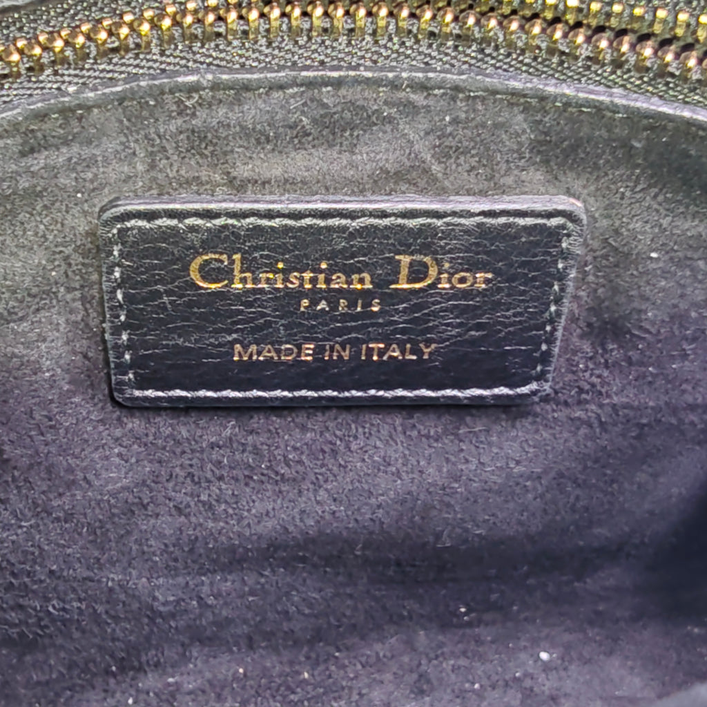 2017 Medium Calfskin Death Tarot Card Lady Dior satchel