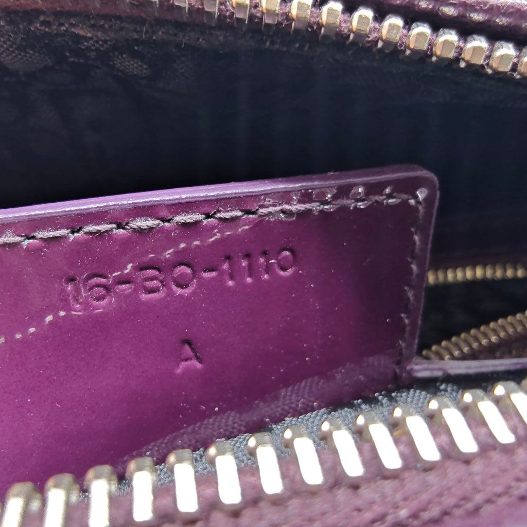 Patent Cannage Large Lady Dior