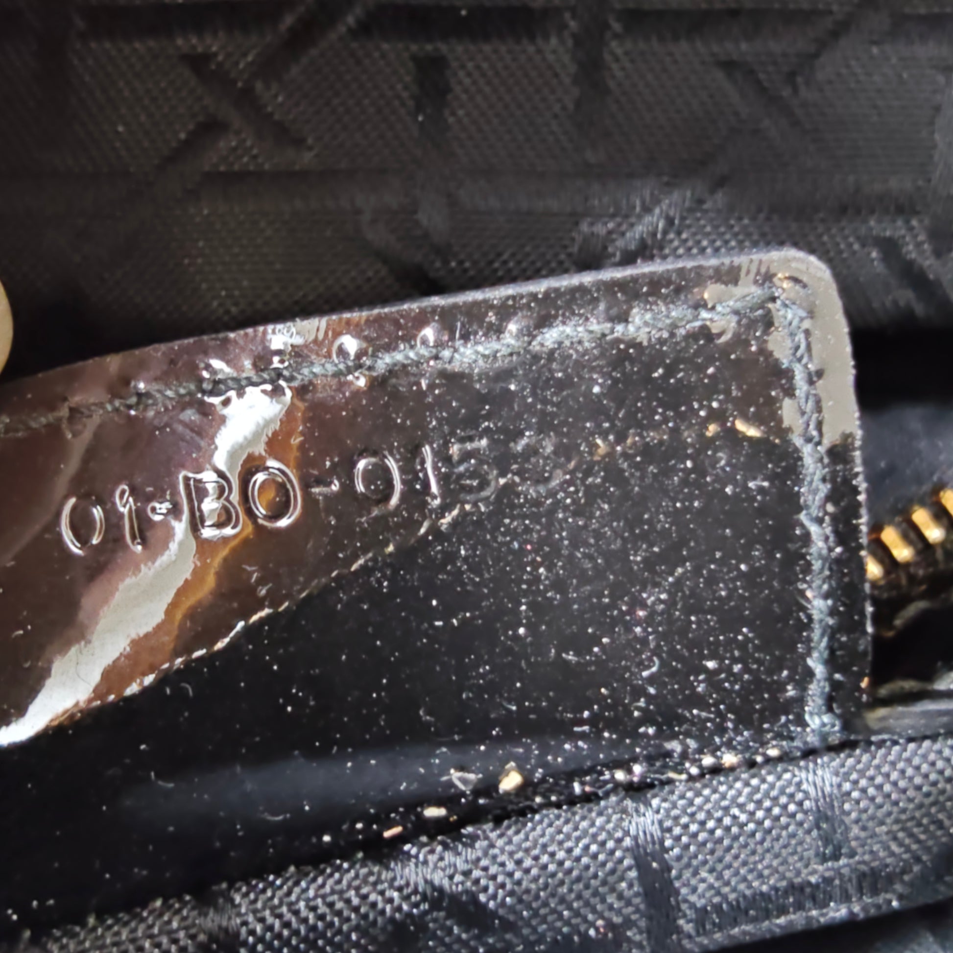 Lady Dior Bag Cannage Quilt Patent Large