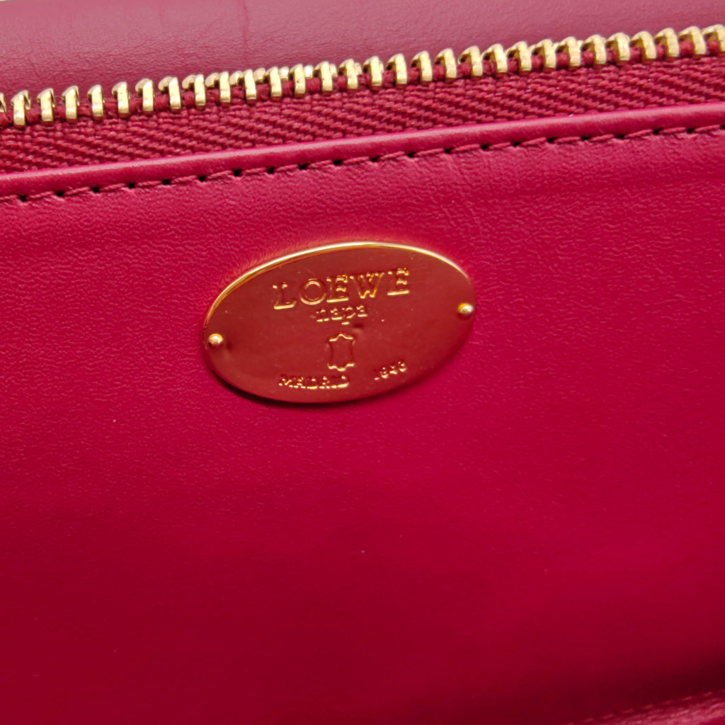 Leather clutch