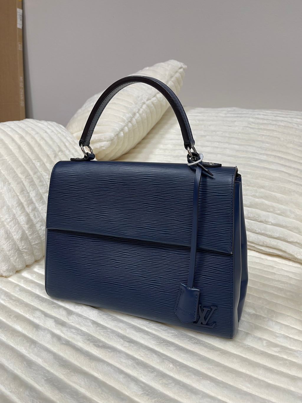 Louis Vuitton Cluny Top Handle Bag Epi Leather