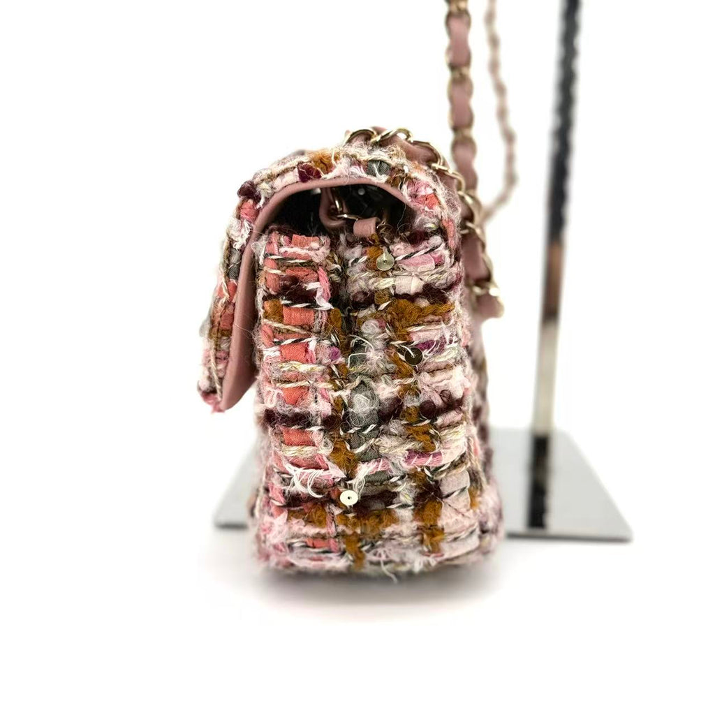 Classic Flap Bag Quilted Tweed Mini