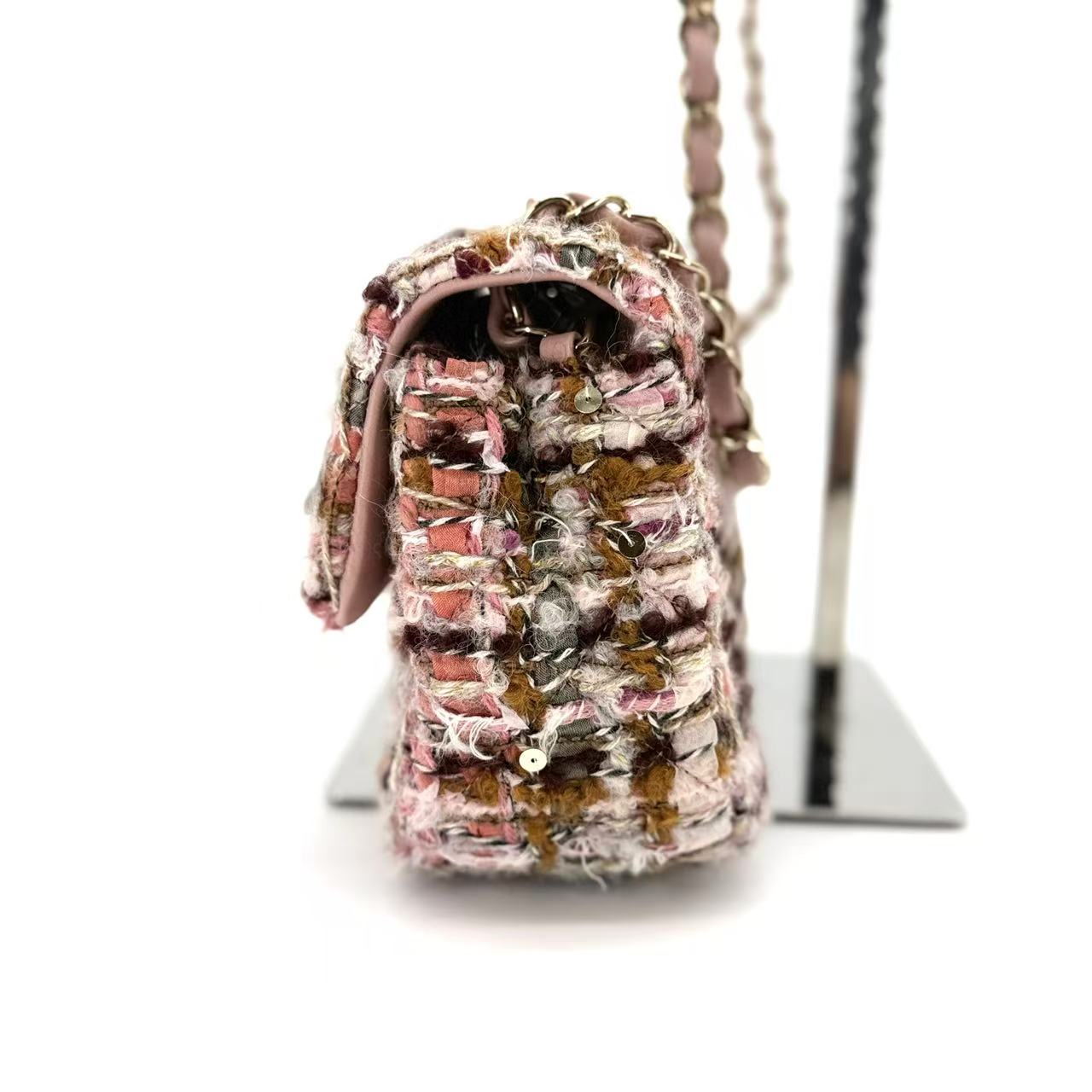 Classic Flap Bag Quilted Tweed Mini