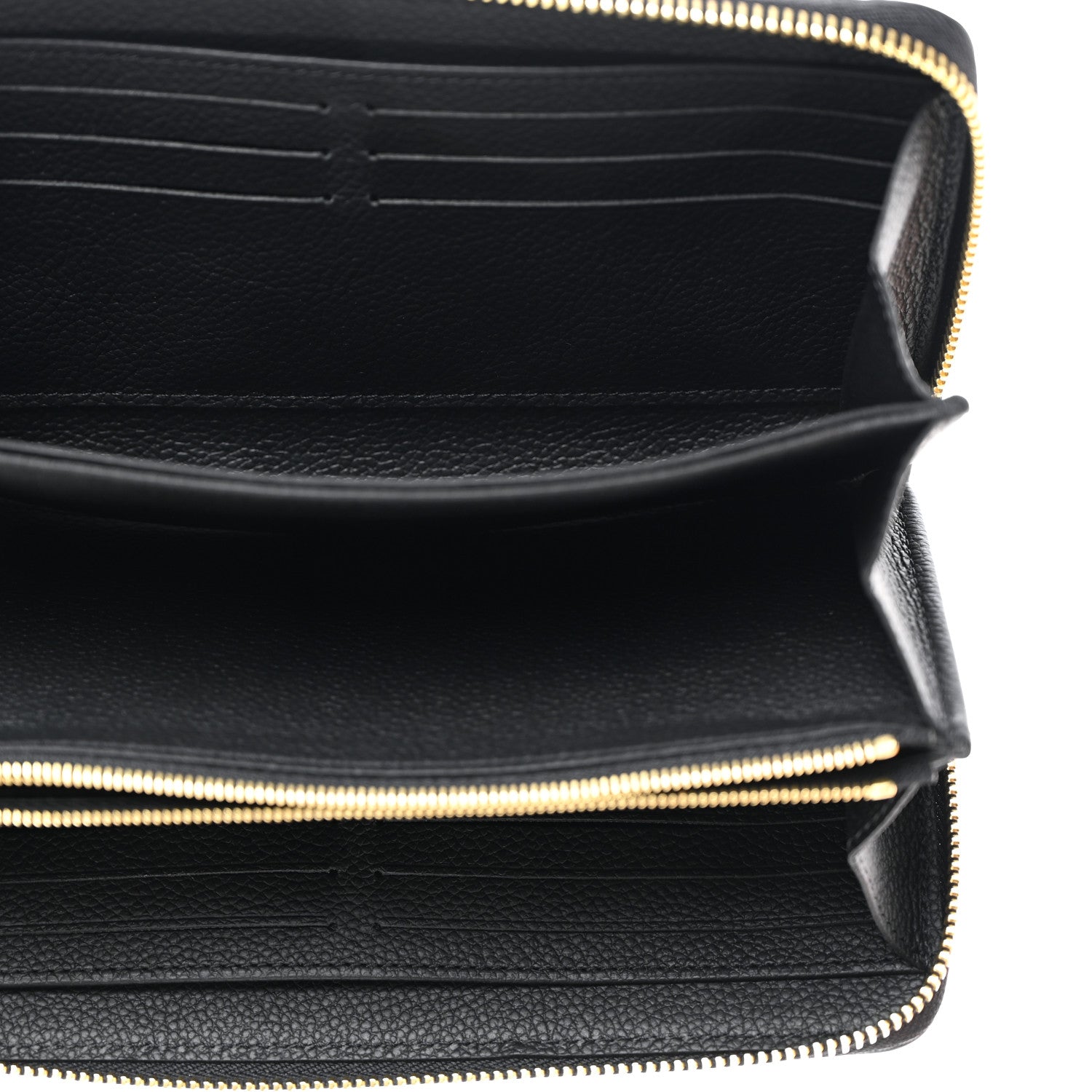 Empreinte Clemence Zippy Wallet Black - twins