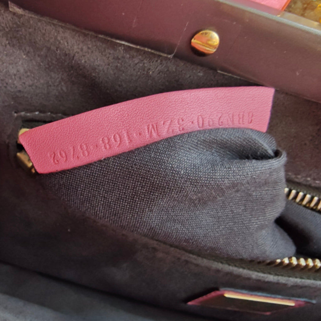 Monster Peekaboo Bag Leather Regular B21374