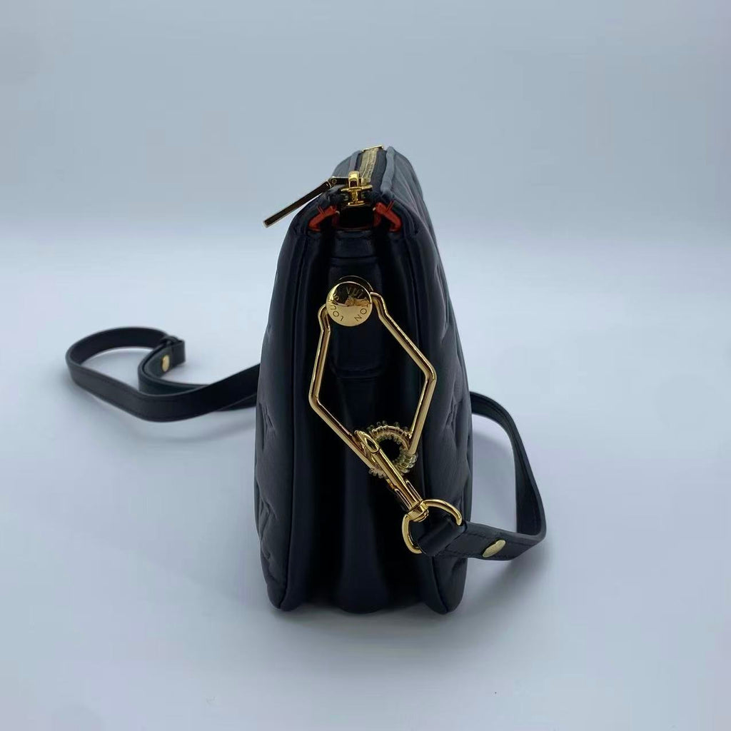 Coussin Bag Monogram Embossed Lambskin BB