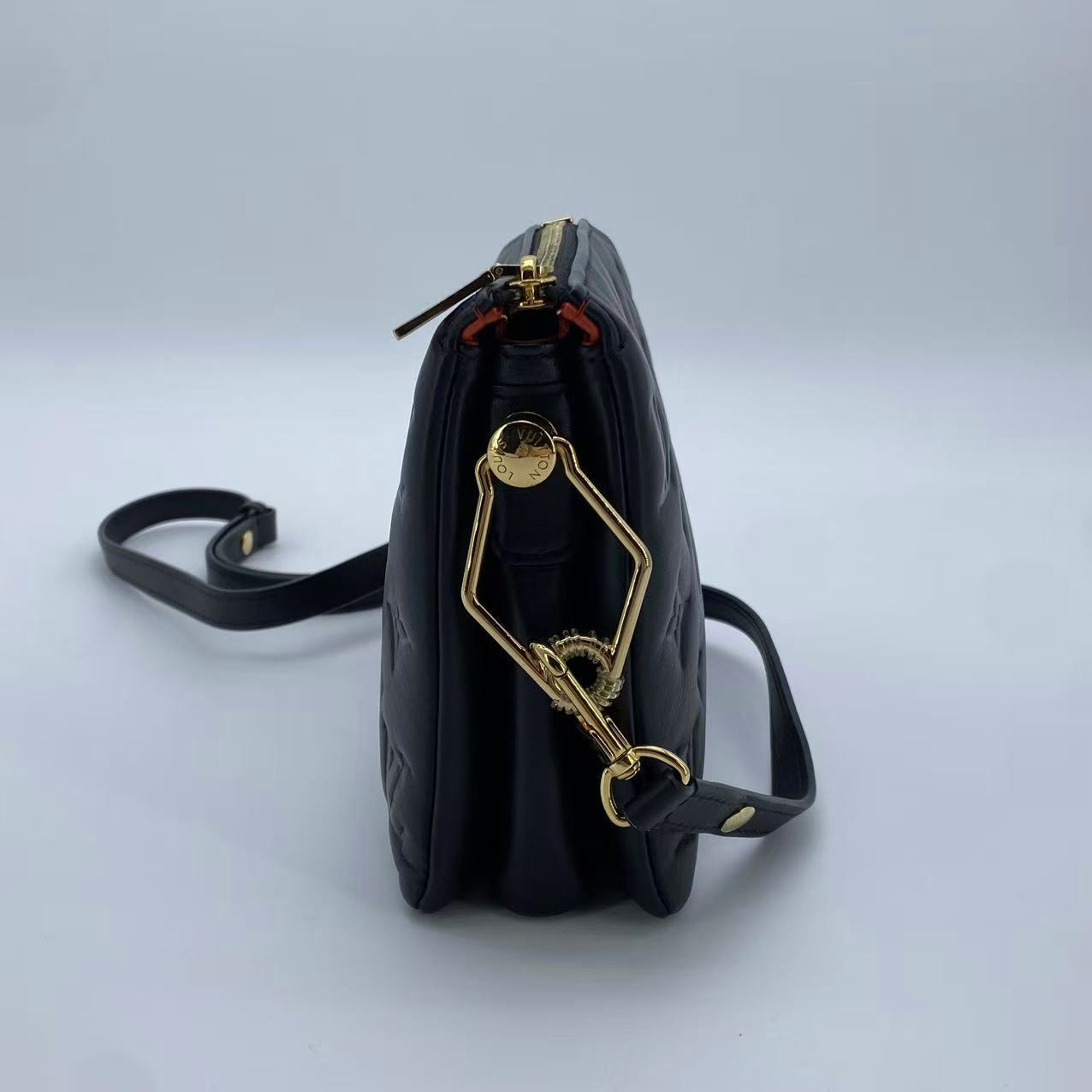 Coussin Bag Monogram Embossed Lambskin BB