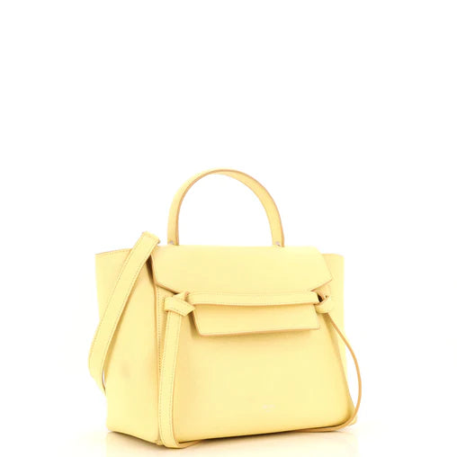Belt Bag Textured Leather Micro twins