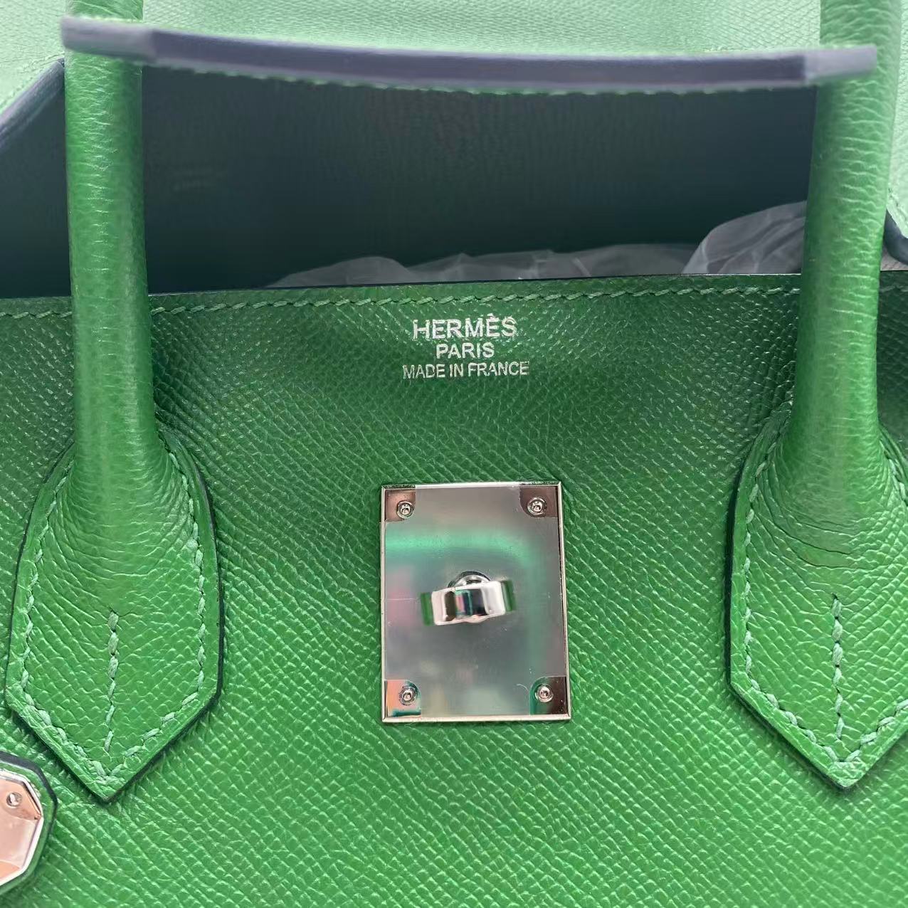 Bamboo Green Togo & Gold Hardware Birkin 35